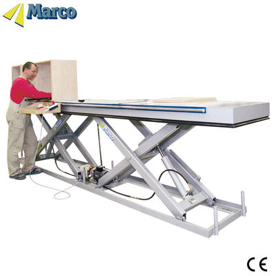 Εγκρίθηκε από το CE 1 τόνος Marco Twin Scissor Lift Table για γερανό αποθήκης M1-010090-D22L